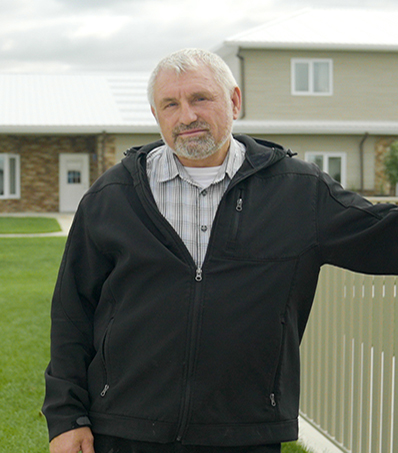 Hutterite farmer