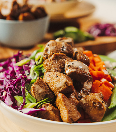 Chicken Poke Bowl