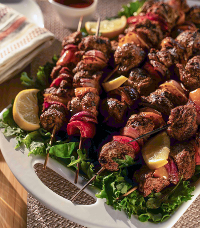 Spanish Pork Kabobs