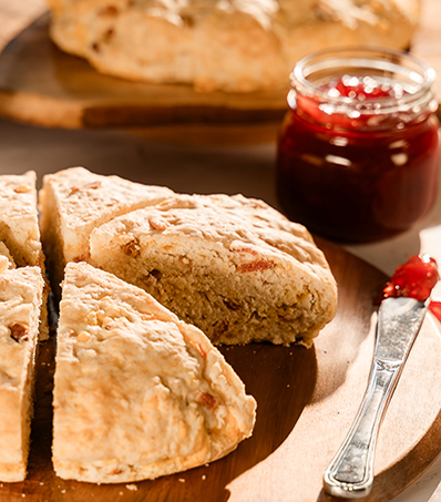 Bacon & Cheddar Bannock