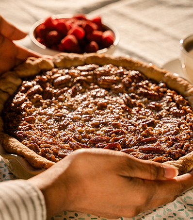Bourbon Chocolate Pecan Pie