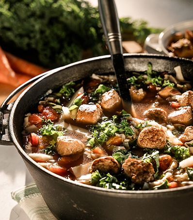 Sausage Kale & Potato Soup