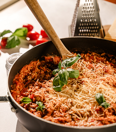 Turkey Tomato Orzo One Pot Meal